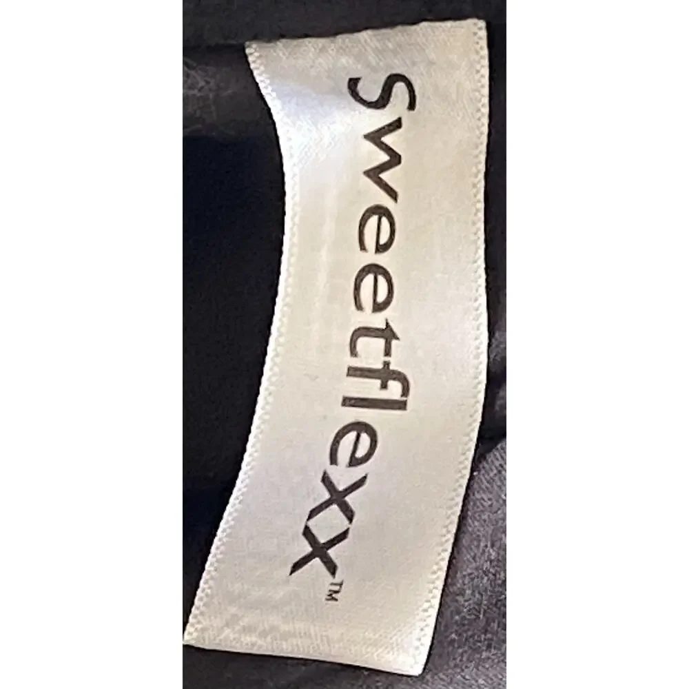 Sweetflexx Resistance Leggings W/ Pockets Womens 8 Black Workout ActiveWear NWOT